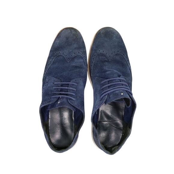 Cole Haan Shoes Mens 13 Oxfords Wingtip Lunargrand Leather Classic Blue Fashion main image 8